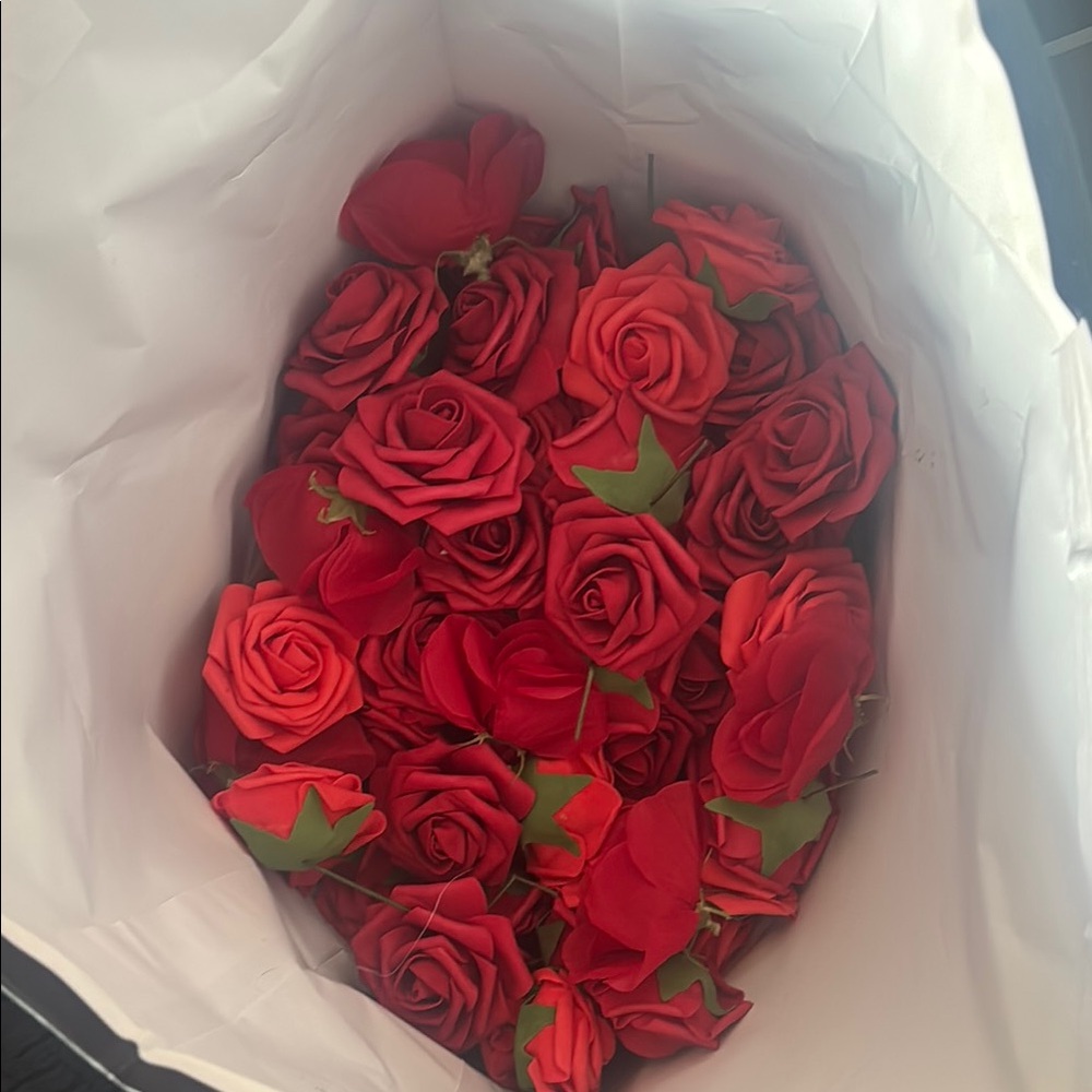 Artificial Red Roses Bouquet